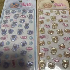 きゅるるぷくぷくキャンディシール2種