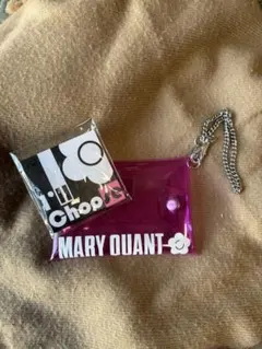 【MARY QUANT】★新品★ クリアポーチとオイルブロッティングペーパー