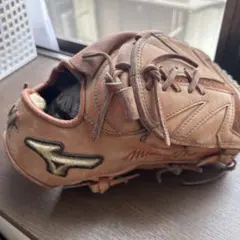 MIZUNO 少年軟式用グローブ 左投げ用 田中将大モデル Lサイズ イエロー
