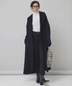 Spick and Spanビーバーニュアンスカラーオーバーコート - メルカリ