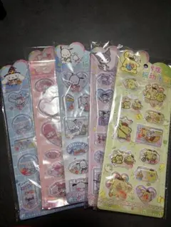 サンリオ 水入りシール 5枚セット