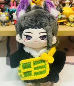 《黒髪紫目教祖くん》大人気な激レア可愛い着せ替えぬいぐるみ《10cm》