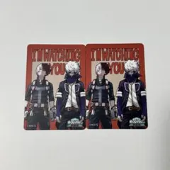 ヒロアカ 原画展 マグネットステッカーコレクション 轟焦凍 荼毘 2枚セット