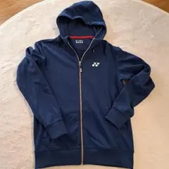 YONEX ネイビー フルジッパーパーカー JP M　ボルトレイジ　ジオブレイク