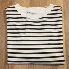 しまむら　ストライプTシャツ　Mサイズ