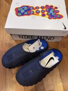 NIKE MIND 001 ネイビー サンダル 27cm - メルカリ