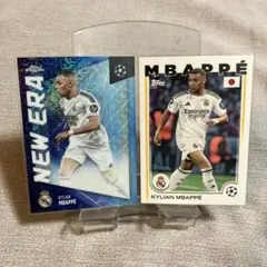2025 Topps UEFA japan エムバペ インサート、レギュラー