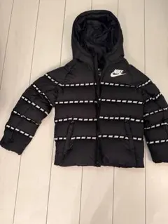 NIKE フード付きパディングジャケット 130cm ブラック