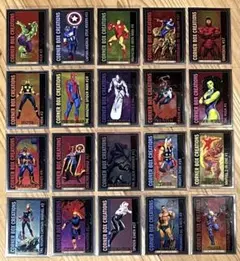 Marvel Masterpieces '92 トレーディングカードセット - メルカリ