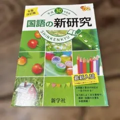 国語の新研究 解説・解答集