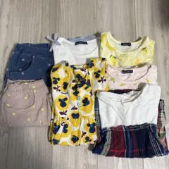 ムージョンジョン女の子夏服　130cm まとめ売り