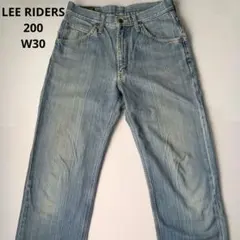 Lee RIDERS 200 リー ライダース ストレートデニム W30