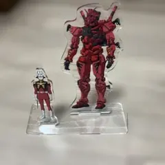 シャア&赤いガンダム C賞 ビジュアルスタンド 一番くじ ジークアクス