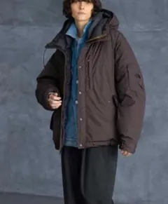 美品 23FW ノースフェイスパープルレーベル モンキータイム 別注 サイズL