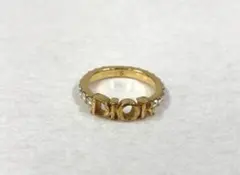人気★Dior★レボリューションゴールドリング クリスタル S約10号のサムネイル