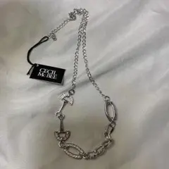 CECIL McBEE チェーンネックレス ストーン付き