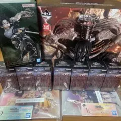 一番くじ 進撃の巨人～地鳴らし～ ラストワン 終尾の巨人 リヴァイ 下位賞多数