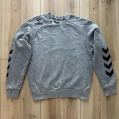 hummel ヒュンメル グレー スウェット トレーナーのサムネイル