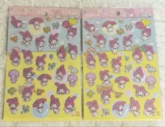 シール マイメロディ マイスゥイートピアノ 2枚