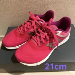【美品】New Balance キッズスニーカー 21cm