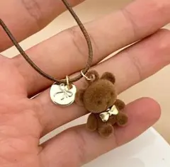 クマさんのペンダントネックレス テディベア