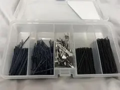 ヘアピン・クリップセット 収納ケース付き