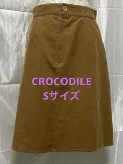 ⛄️CROCODILE コーデュロイスカート　Sサイズのサムネイル