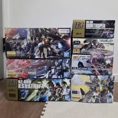 【7/3まで限定価格】ガンプラ まとめ売り 7点セット 未組み立て MG HGのサムネイル