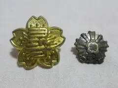 アンティーク 早稲田大学角帽章 1940's - メルカリ