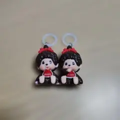 モンチッチ　アンブレラマーカー　めじるしアクセサリー　2個セット