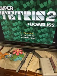 SUPER TETRIS 2 + BOMBLISS SFC 起動確認済み