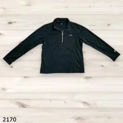 FILA フィラ 黒 ハーフジップ トップス サイズXL 2170のサムネイル