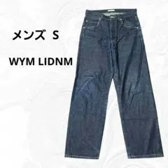 WYM LIDNM (ウィム バイ リドム) ストレートデニム S ブルー