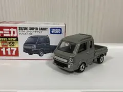 NO.117 トミカ　スズキ　スーパーキャリィ　モスグレー