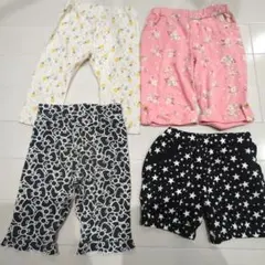 キッズ服 ボトムス 4点セット 100　110
