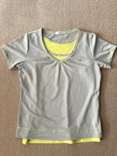 エレッセ 半袖シャツ&タンクトップ　美品　Lサイズ　グレー　イエロー