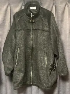 ★送料込★【試着のみ】✰︎ADRER ベアパイピングシャギーブルゾン✰︎L