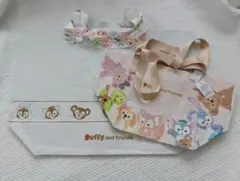 香港ディズニーランド　エコバック　Duffy and friends　2枚セット