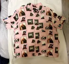 H&M × ノートリアスB.I.G. ビギー 半袖シャツ KJ着用 ピンク Lのサムネイル