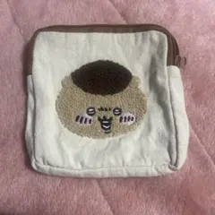 ちいかわ くりまんじゅう もこもこポーチ
