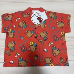 キティ　日焼け　シャツ