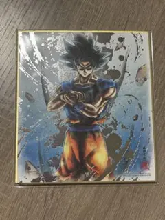 ドラゴンボール 色紙ART 身勝手の極意 孫悟空 箔押し 鳥山明 - メルカリ