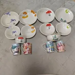山加商店 ムーミン食器セット ヨークベニマルイベント商品フルコンプ 新品未使用品のサムネイル