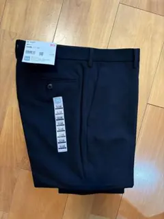 感動パンツ　ブラック スラックス 76/85