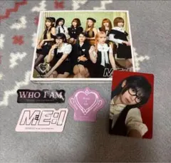 ME:I ミーアイ WHOIAM アルバム トレカ ステッカー 通常盤 村上璃杏