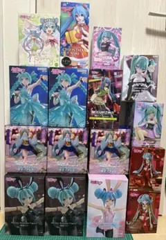 まとめ売り特価】初音ミク フィギュア まとめ売り 14点セット - メルカリ