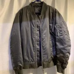 BLUE STANDARD MA-1ジャケット Lサイズ オリーブグリーン