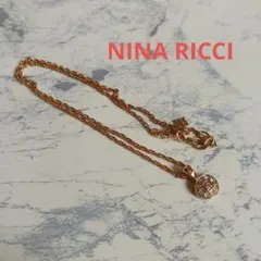 【ニナ　リッチ】ペンダント　ネックレス　ラインストーン