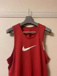 NIKE Dri-FIT レッド タンクトップ 大学 バスケ 部活 練習着