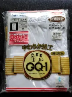 GUNZE 綿100% 半ズボン下 前あき Mサイズ 2枚セット